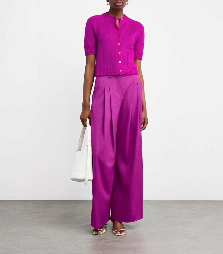 ME+EM Merino Wool-Cashmere-Silk Cardigan
