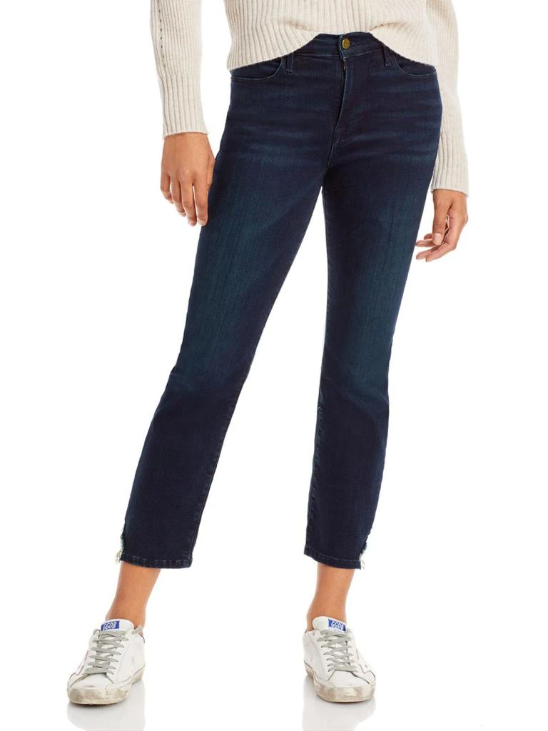 FRAME Le High Womens Denim High Rise Straight Leg Jeans 1