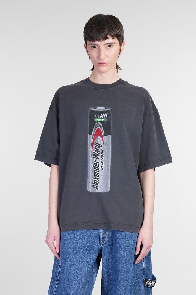 Shop Unisex Battery Logo-Print Graphic T-Shirt on Sale at