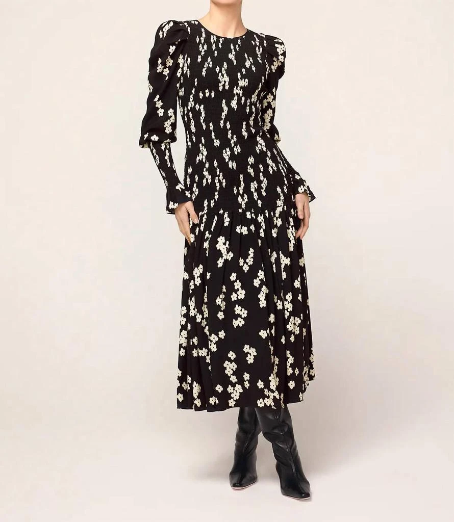 Kitri Kitri - Floral Print Shirred Dress 2