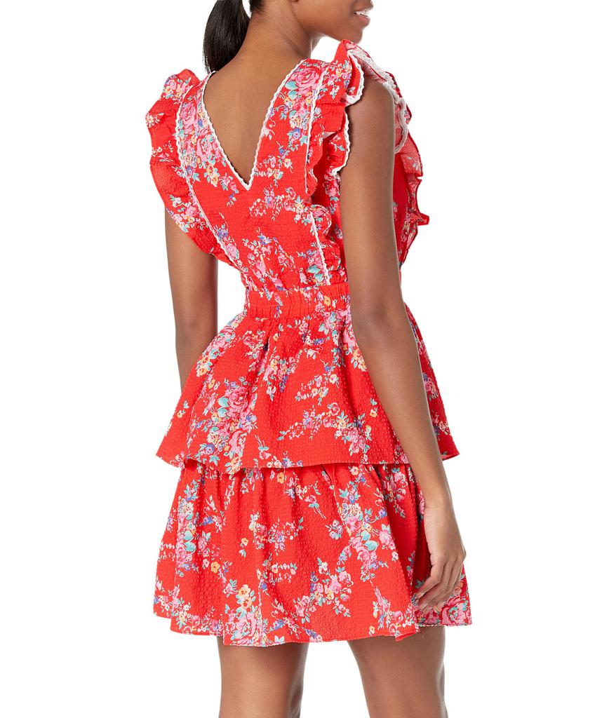 Betsey Johnson Bush Gardens Seersucker Mini Dress