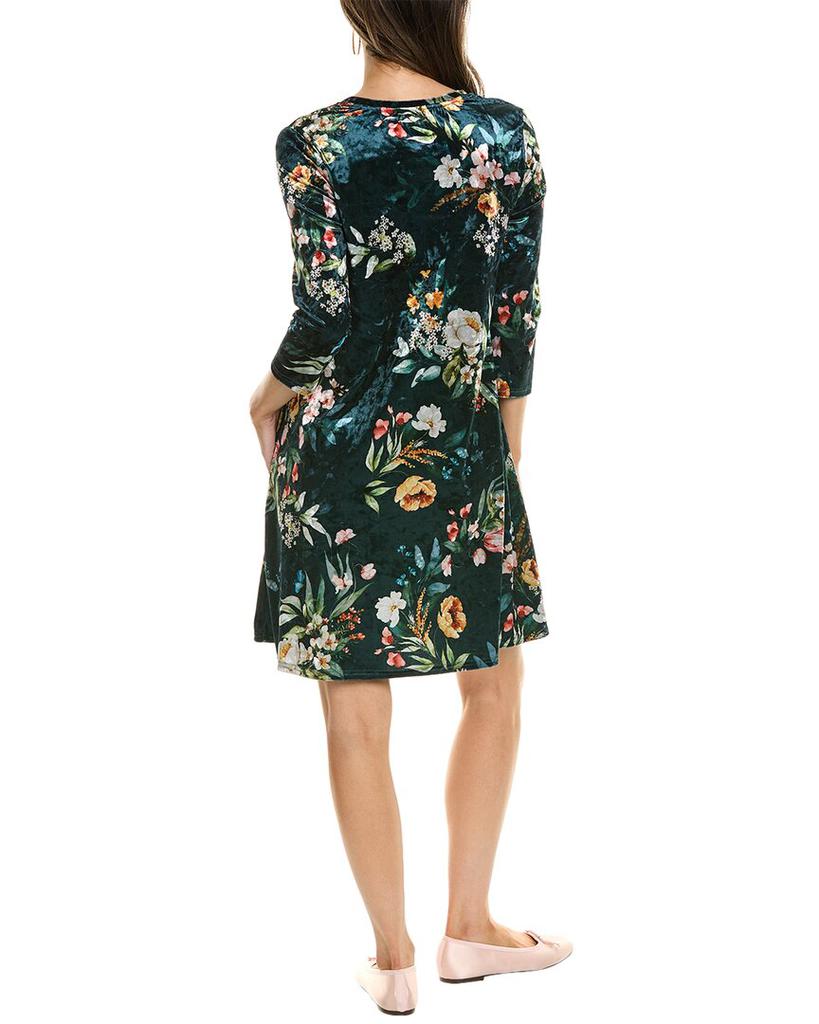 Leota Velvet Knit Shift Dress