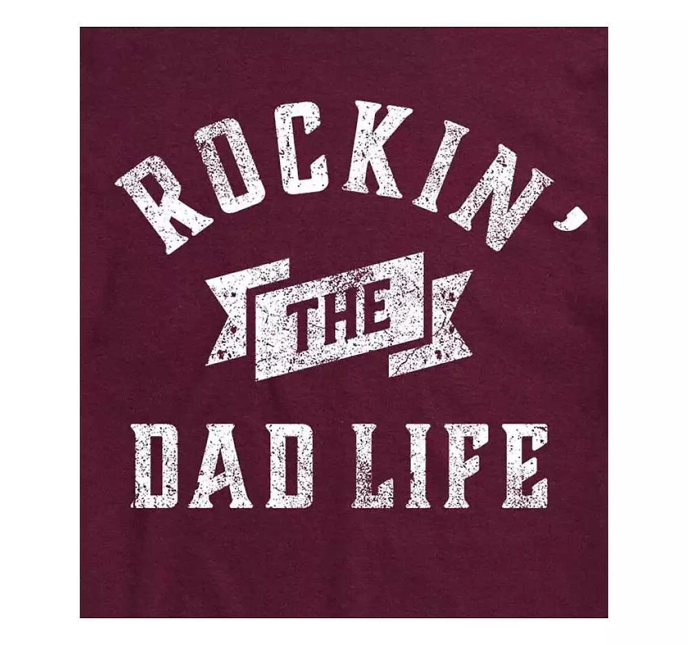 AIRWAVES Hybrid Apparel Dad Life Mens Short Sleeve Tee 5