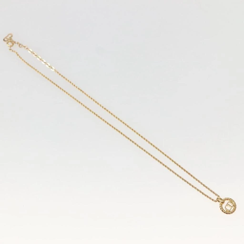 Dior Cd Pendant Necklace Metal Metal Necklace Jewelry (Pre-Owned)
