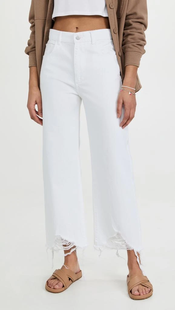 DL1961 Hepburn Wide Leg High Rise Jeans 1