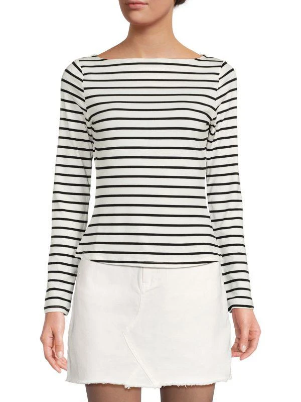 Lea & Viola Boatneck Top 1