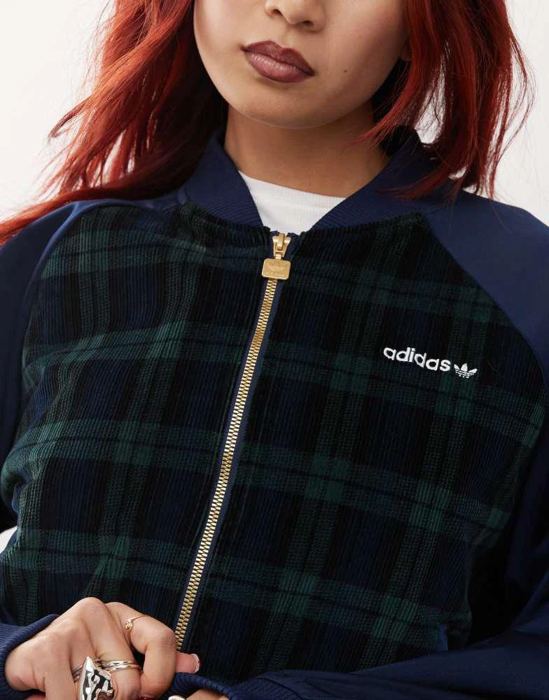 Adidas adidas Originals tartan jacket 3