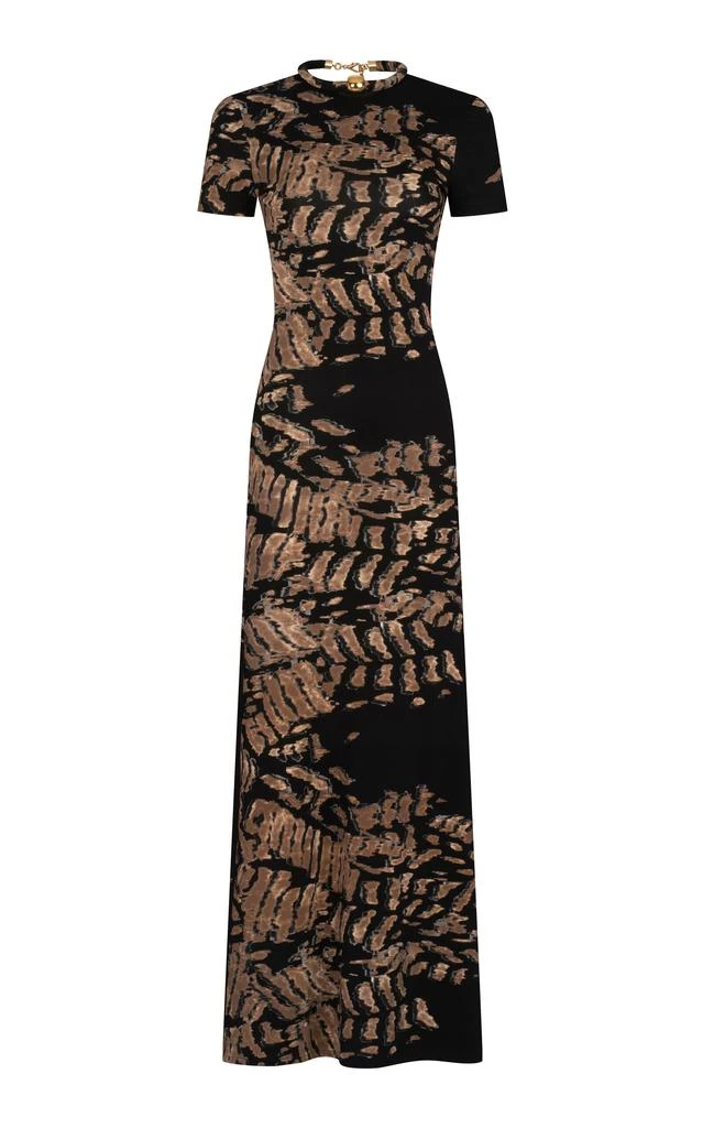 Silvia Tcherassi Silvia Tcherassi - Yara Stonewashed Knit Maxi Dress - Black - S - Moda Operandi 1