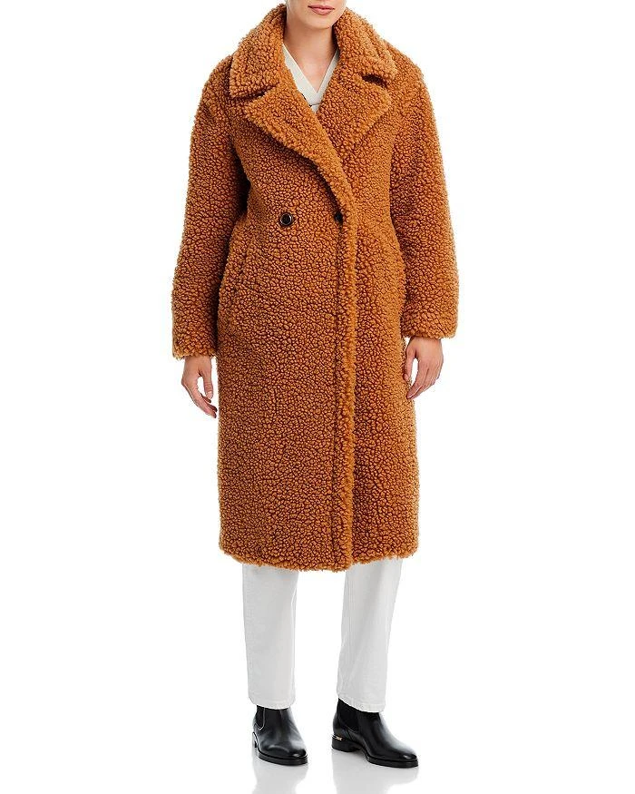 UGG® Gertrude Long Teddy Coat 3