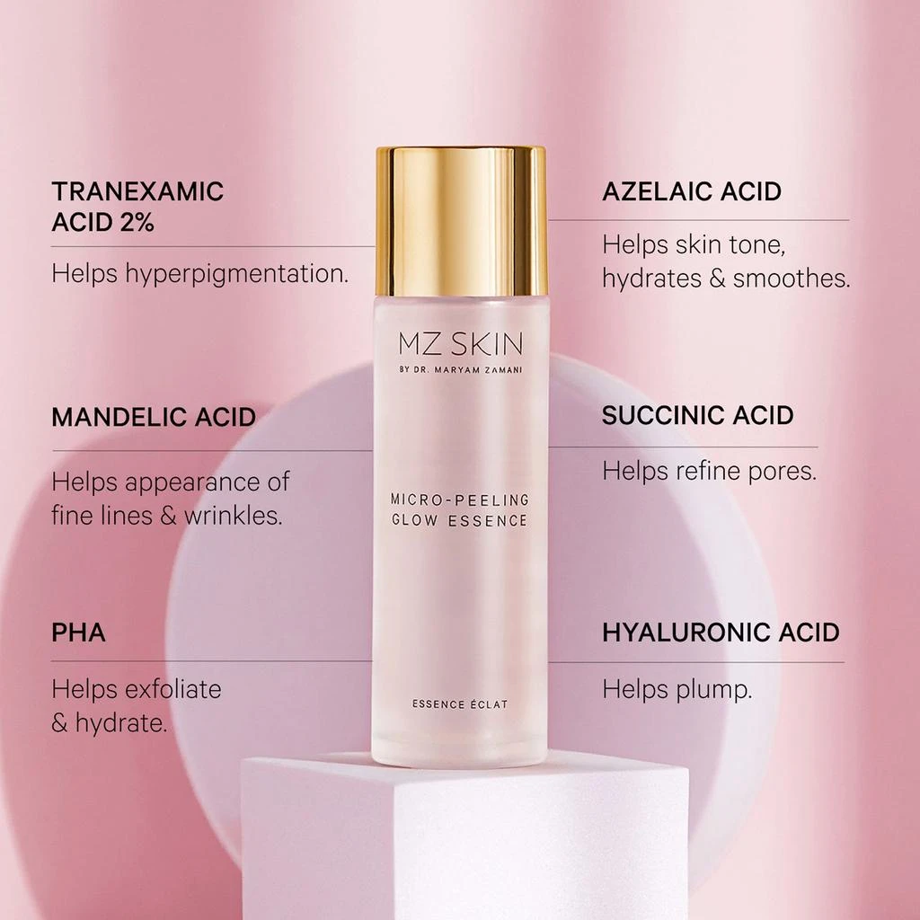 MZ Skin MZ Skin Micro-Peeling Glow Essence 100ml 3