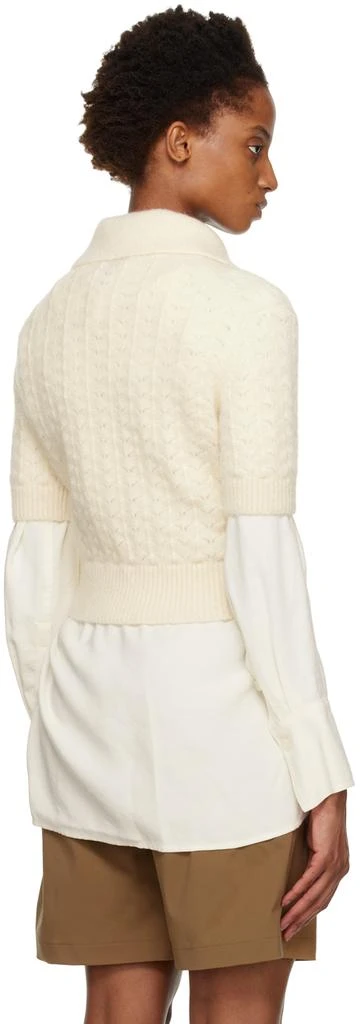 Low Classic Off-White Spread Collar Polo 3