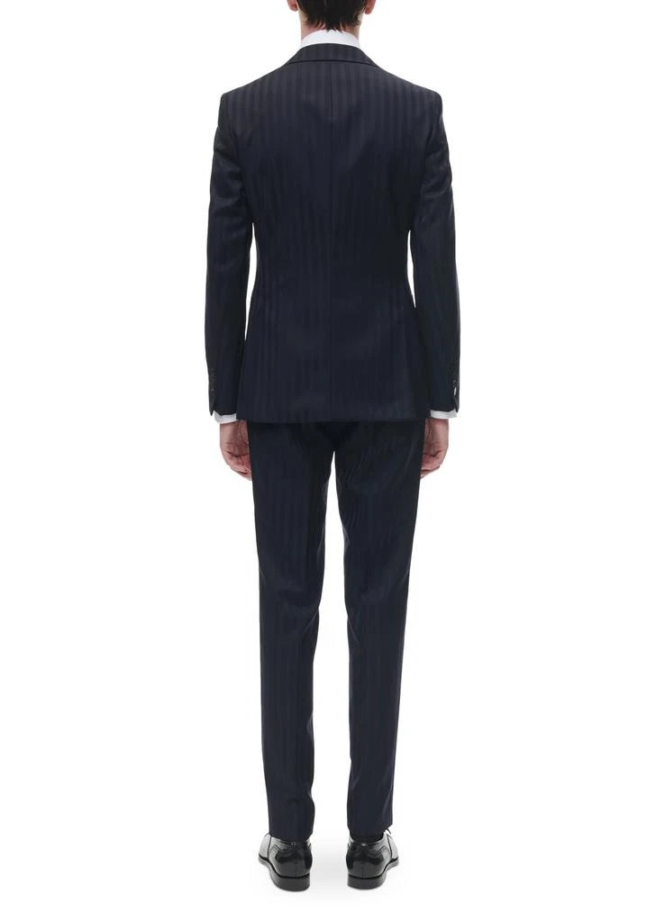 Fursac Wool suit with jacquard effect 5