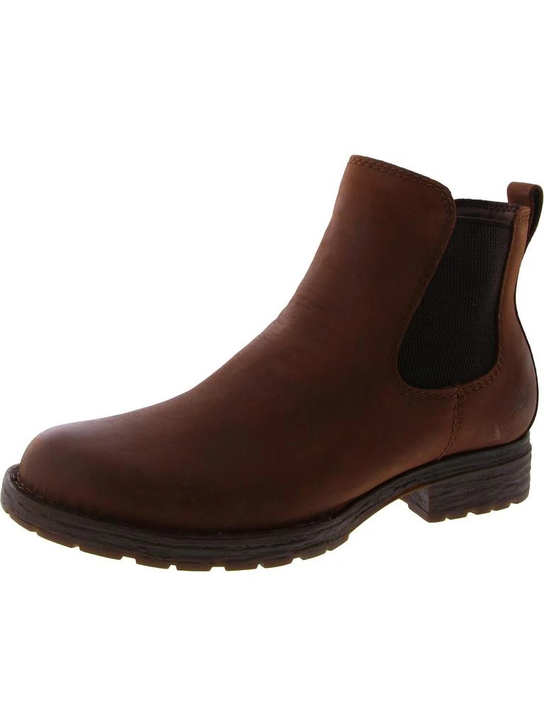 Born Cove Womens Leather Pull On Chelsea Boots 1