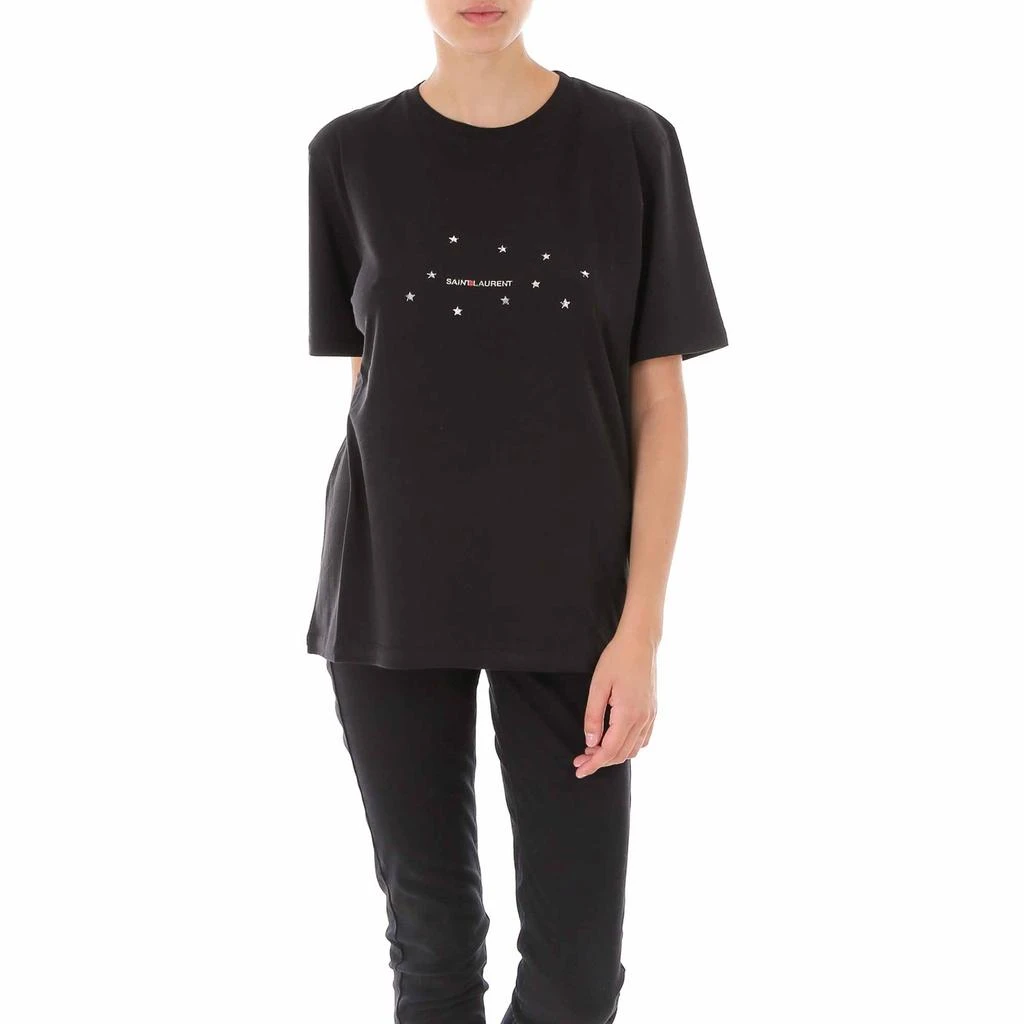Yves Saint Laurent Saint Laurent Star Logo Motif T-Shirt 1