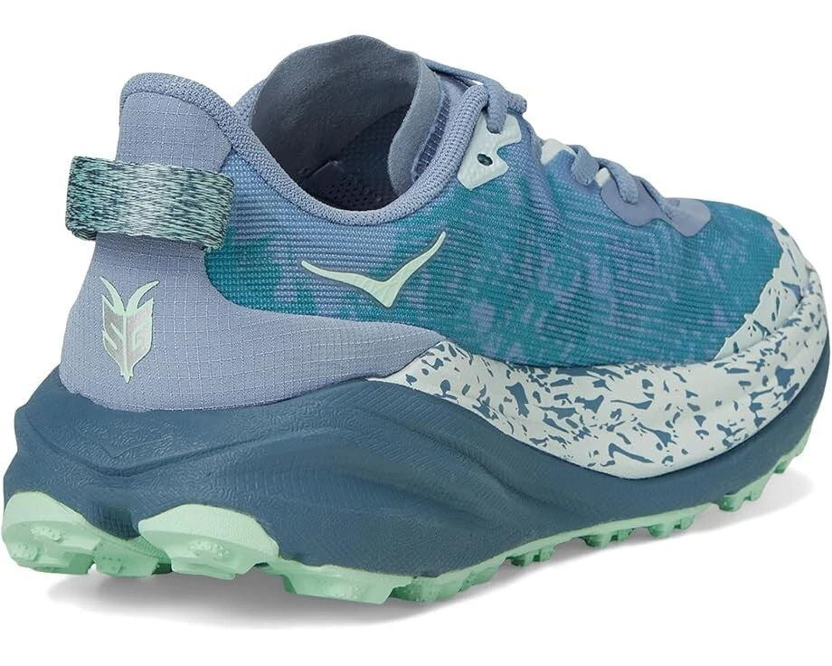 Hoka One One Speedgoat 6 1147811-MNLG Womens 8 Blue Trail Running Shoes ZPO3719 5