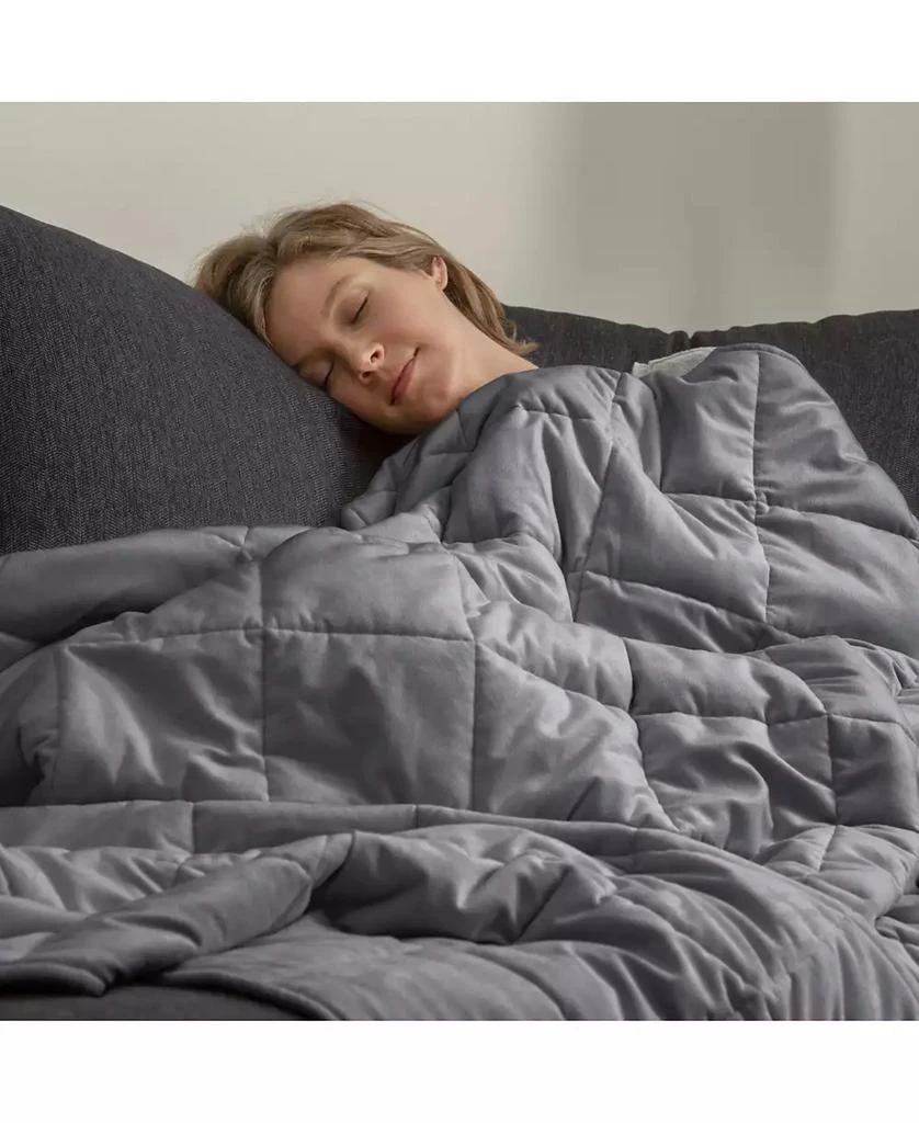 Sealy Quilted Plush 12.2lbs Weighted Blanket 4