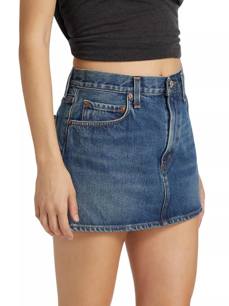 AGOLDE Alek Denim Miniskirt 4