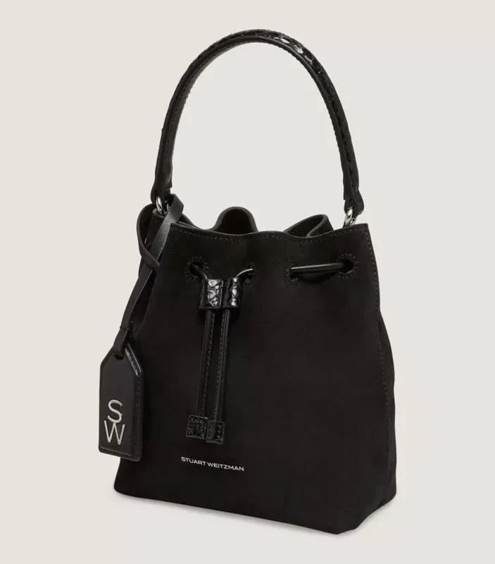 Stuart Weitzman RAE MINI BUCKET BAG 4