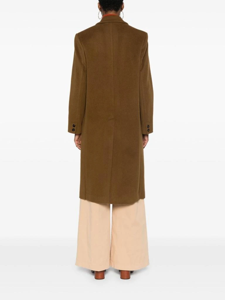 FORTE_FORTE FORTE FORTE - Cashmere Blend Double-breasted Coat 4