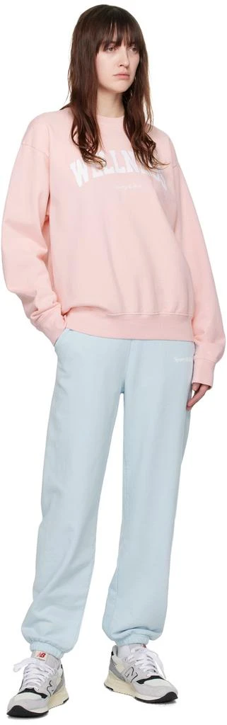 Sporty & Rich Pink Wellness Ivy Sweatshirt 4