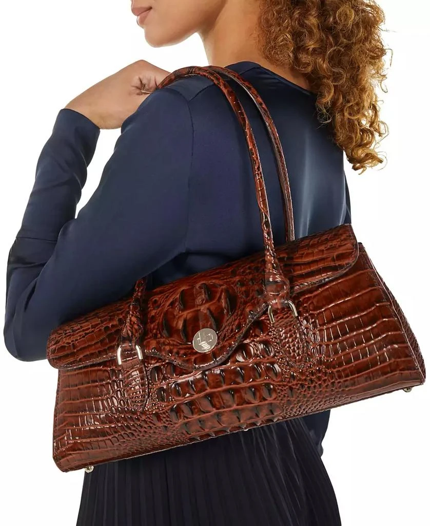 Brahmin Dayan Leather Satchel 6