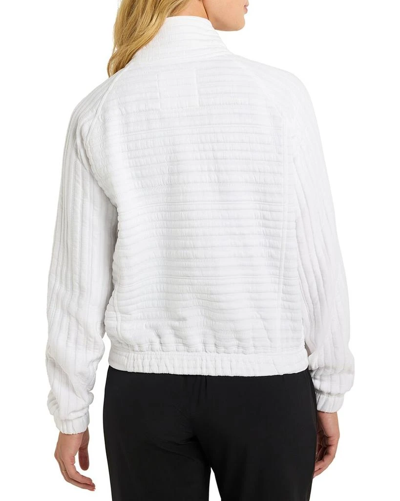 NIC ZOE Textured Stripe Zip Front Jacket – On Sale Now with Up