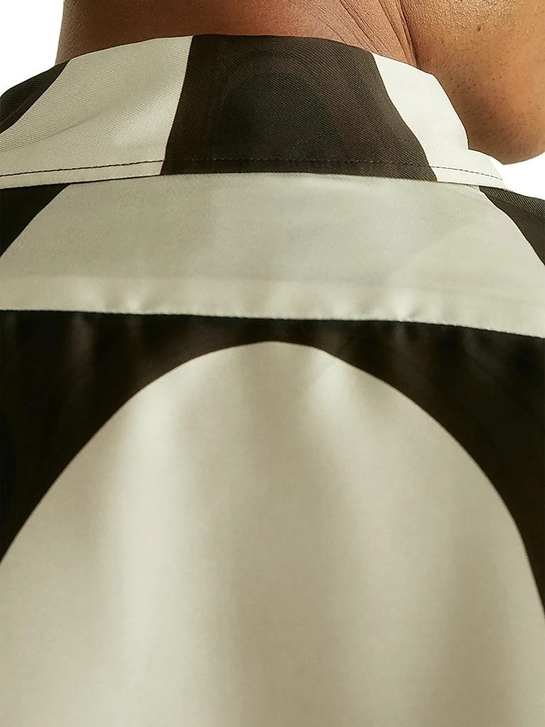 REISS Montana Abstract Long-Sleeve Shirt 5