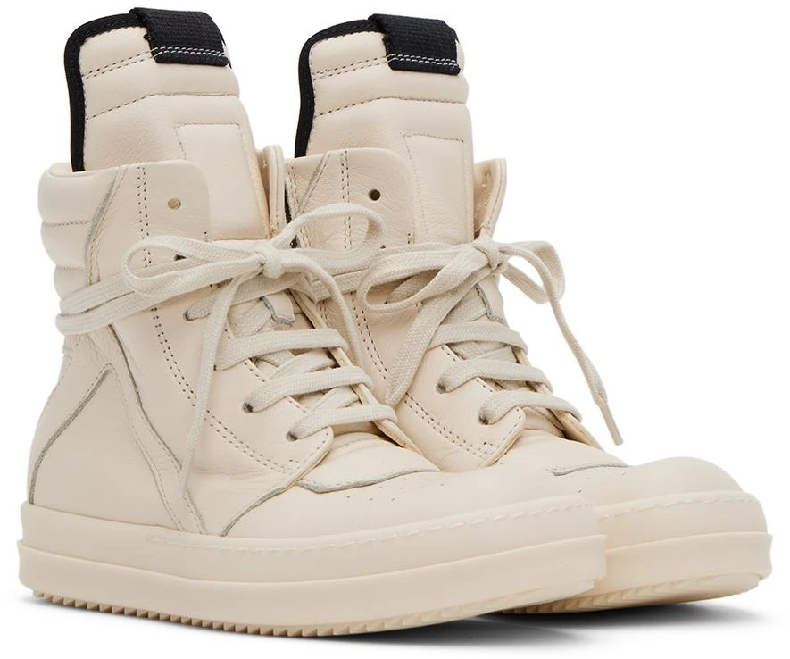 Rick Owens Kids Off-White Geobaskets Sneakers 4