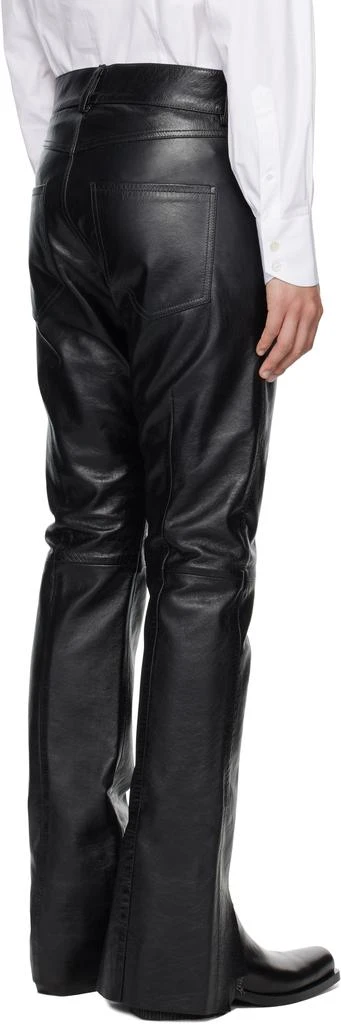 Enfants Riches Deprimes Black Long Night Leather Pants 3