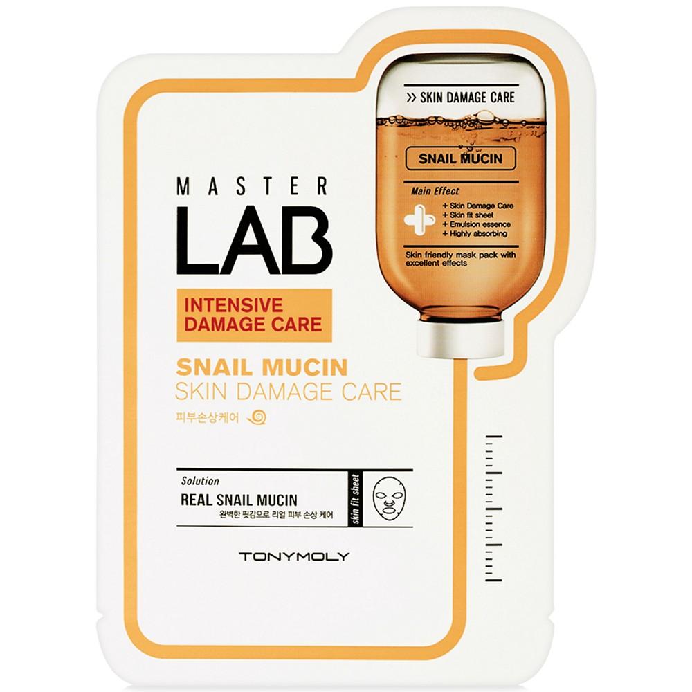 TONYMOLY Master Lab Snail Mucin Skin Damage Care Sheet Mask