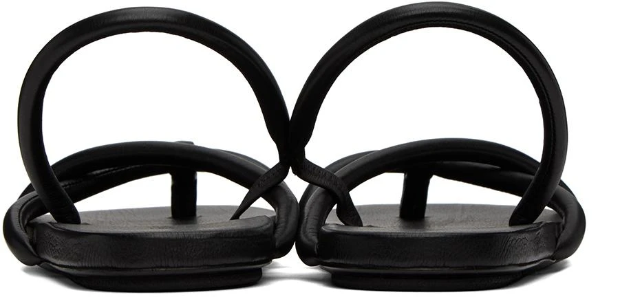 Marsèll Black Spanciata Flat Sandals 2