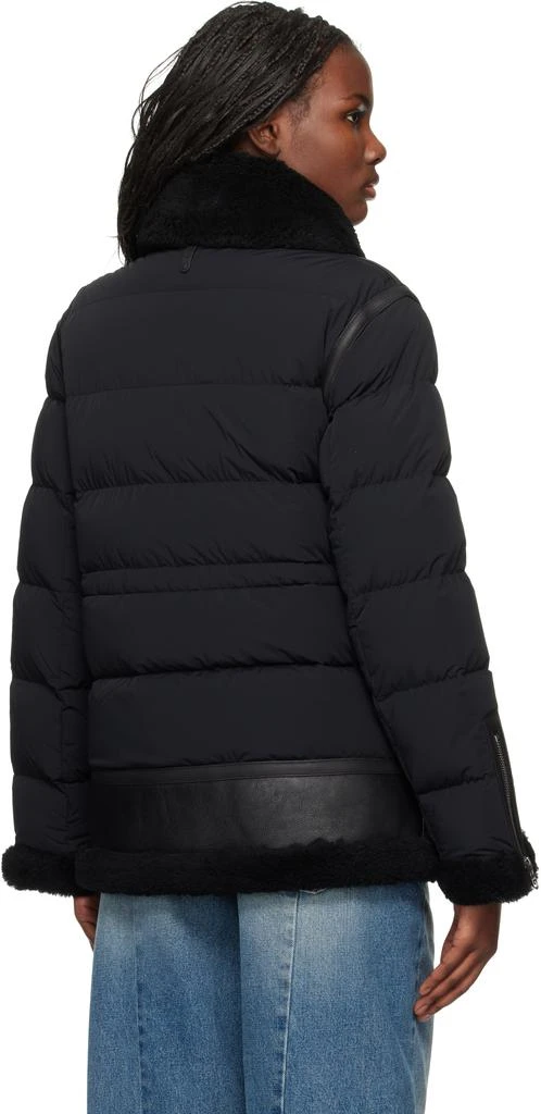 Mackage Black Vanna Down Shearling Jacket 3