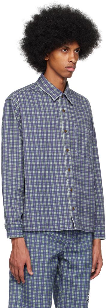 Noon Goons Blue Surf Denim Shirt