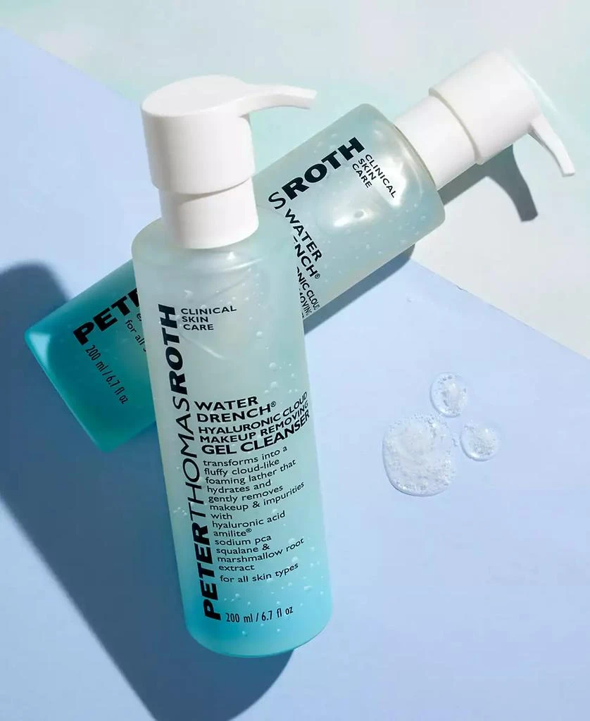 Peter Thomas Roth Water Drench Hyaluronic Cloud Makeup Removing Gel Cleanser, 6.7-oz. 5