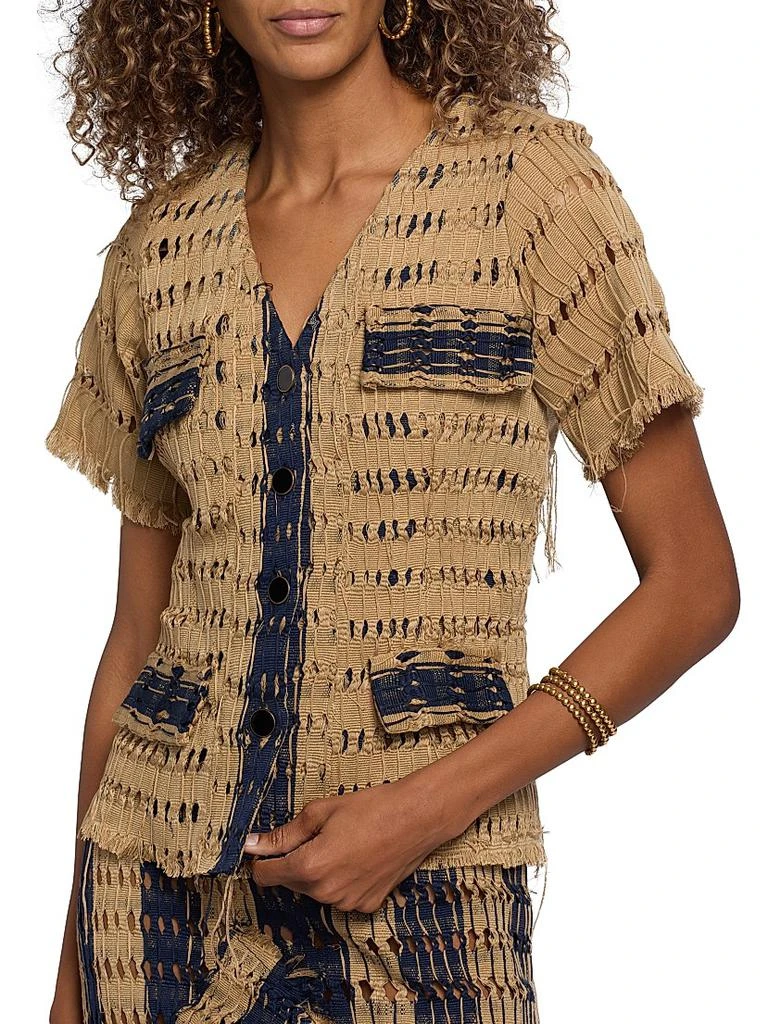 Busayo Lara Crocheted Cotton Top 6