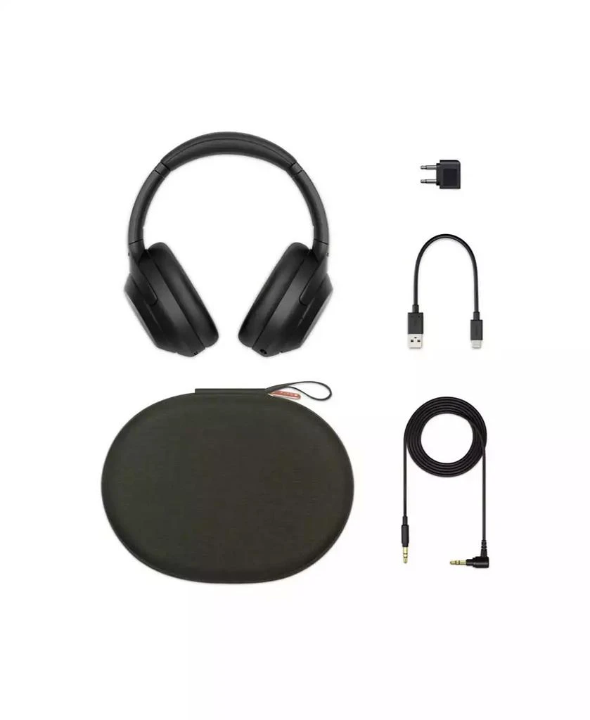 Sony WH-1000XM4 Wireless Noise Canceling Over-Ear Headphones (Black) Bundle 2