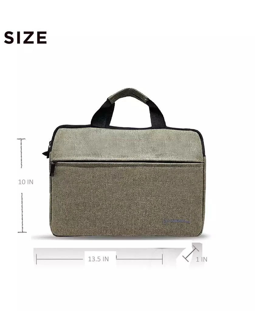 LINSAY New 10.1" Tablet Octa Core 128GB Newest Android 15 Premium Bundle with Deluxe Black Leather Keyboard Case Briefcase and Pen Stylus 10