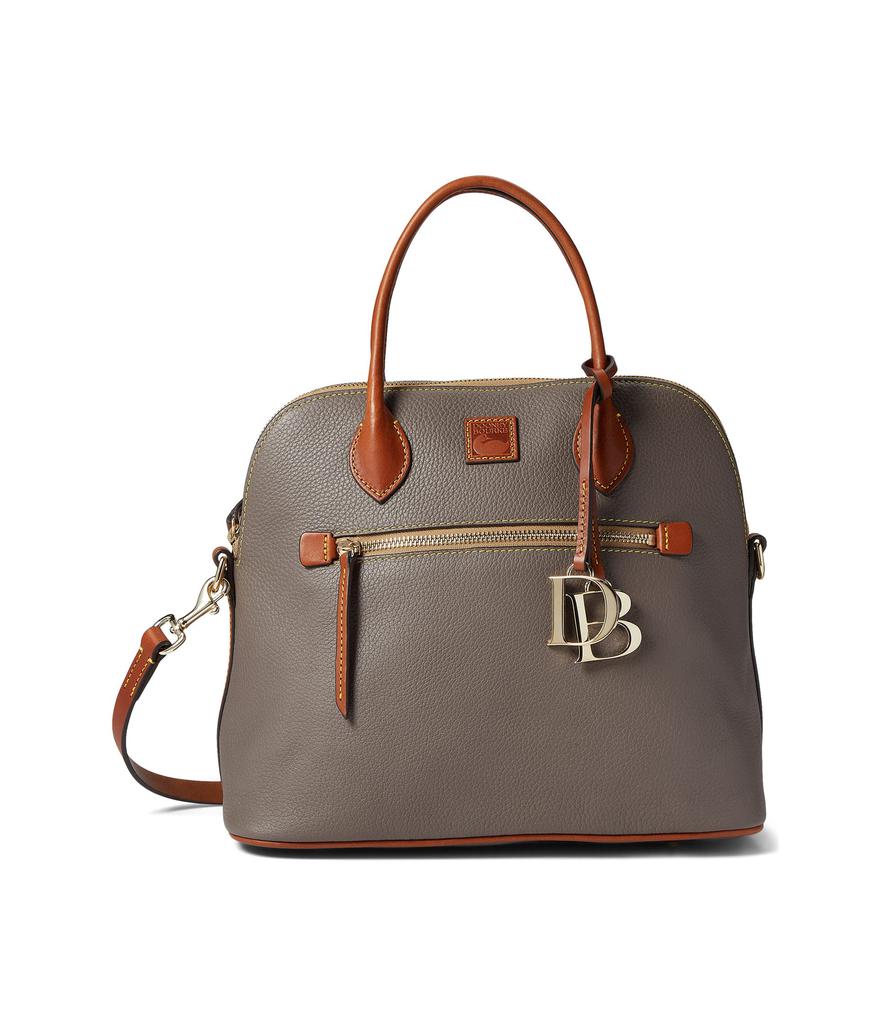 Dooney & Bourke Pebble Large Domed Satchel