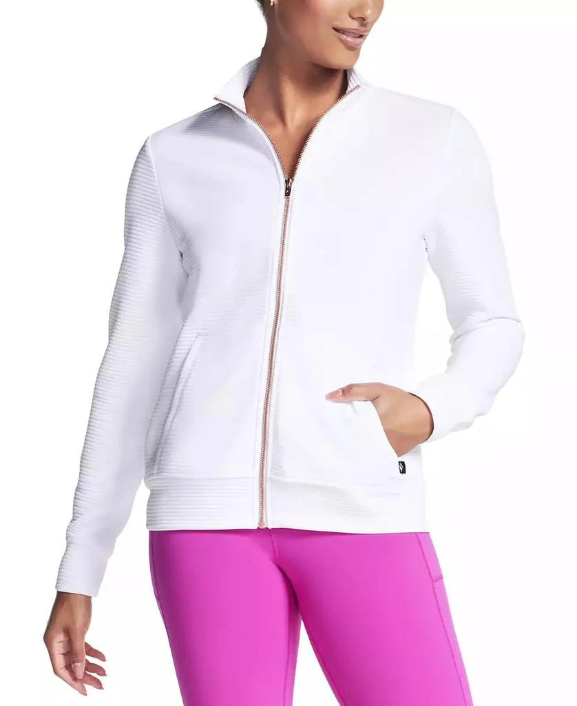 Skechers Women's GoWalk Ribbed Hoodless Jacket 4