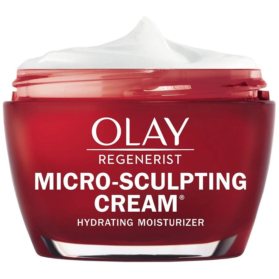 Olay Micro-Sculpting Cream, Face Moisturizer No Scent 1