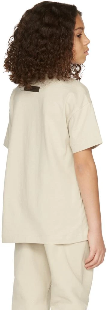 Essentials Kids Beige '1977' T-Shirt 4