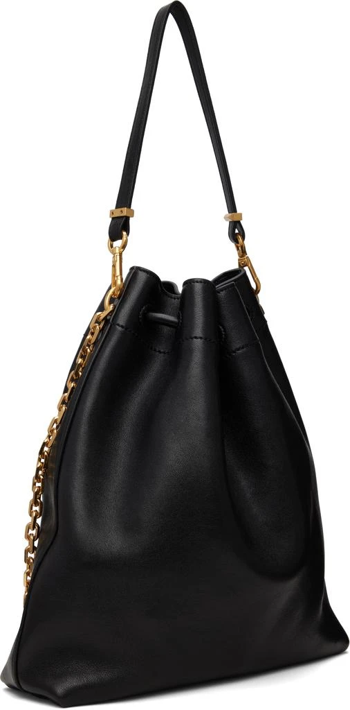 Jimmy Choo Black Cinch Bucket Chain Bag 3