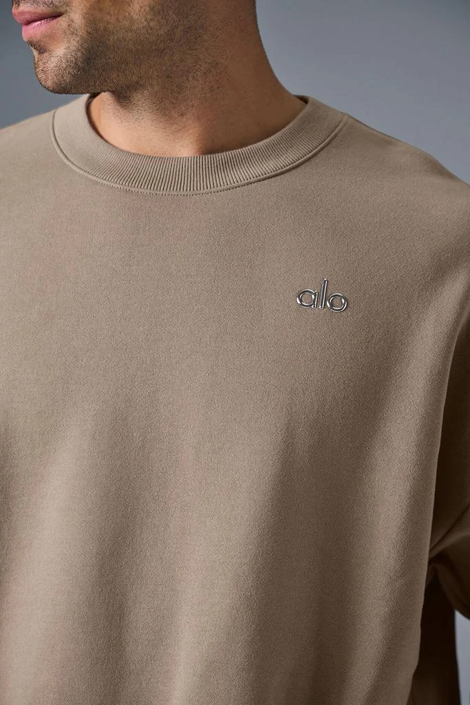 Alo Accolade Crew Neck Pullover - Gravel 3