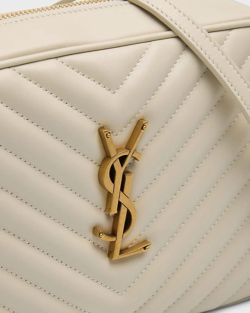Yves Saint Laurent Lou Medium YSL Camera Bag with Pocket in Quilted Leather 5