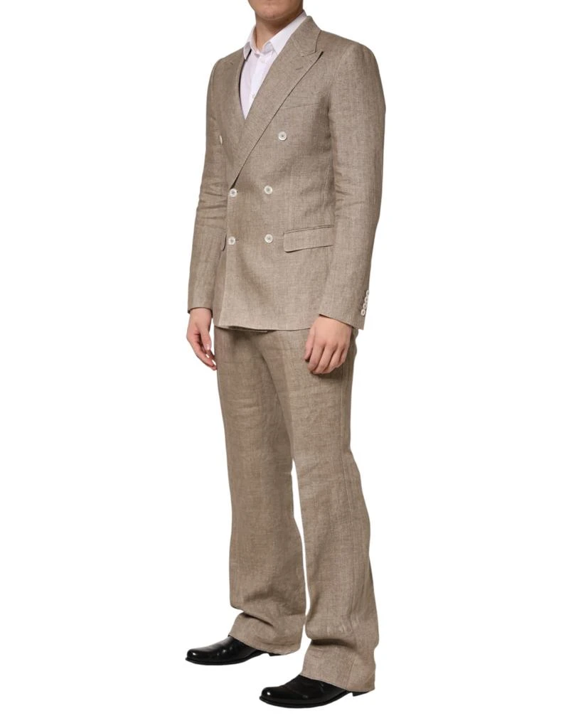 Dolce 
Gabbana Linen Double Breasted 2 Piece Men Men
s Suit (Pre-Owned) 2