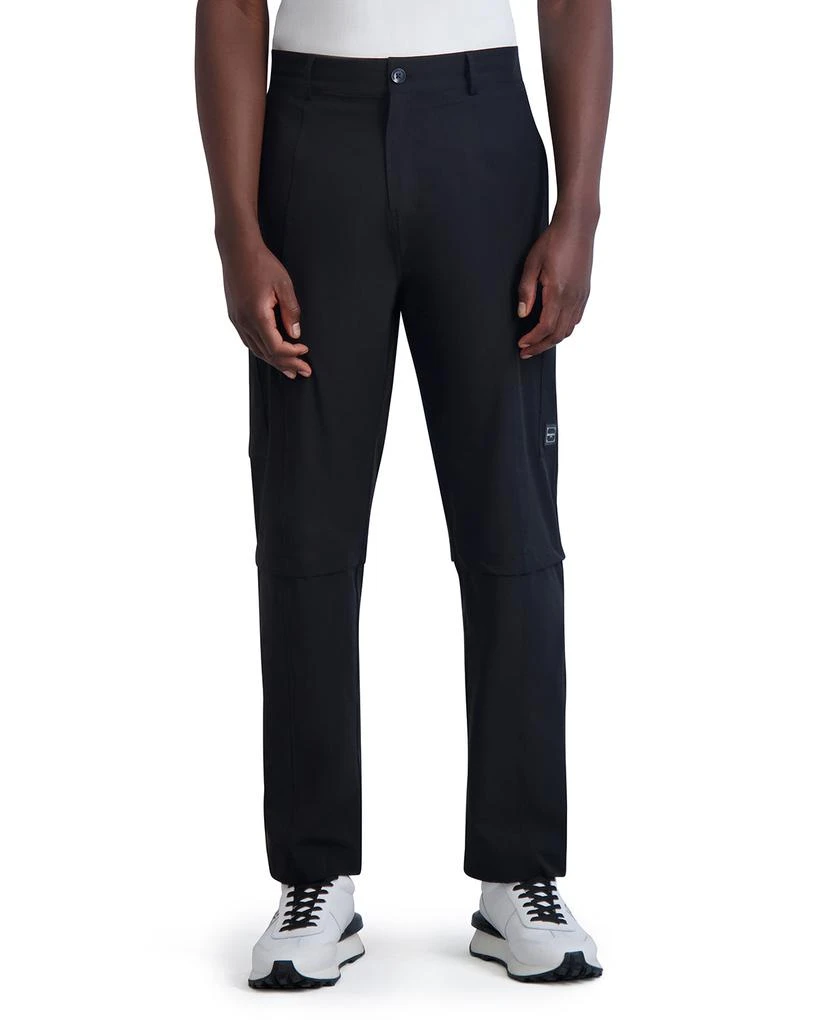 Karl Lagerfeld Paris NYLON CARGO PANT WITH ANKLE SNAP BUTTONS 2