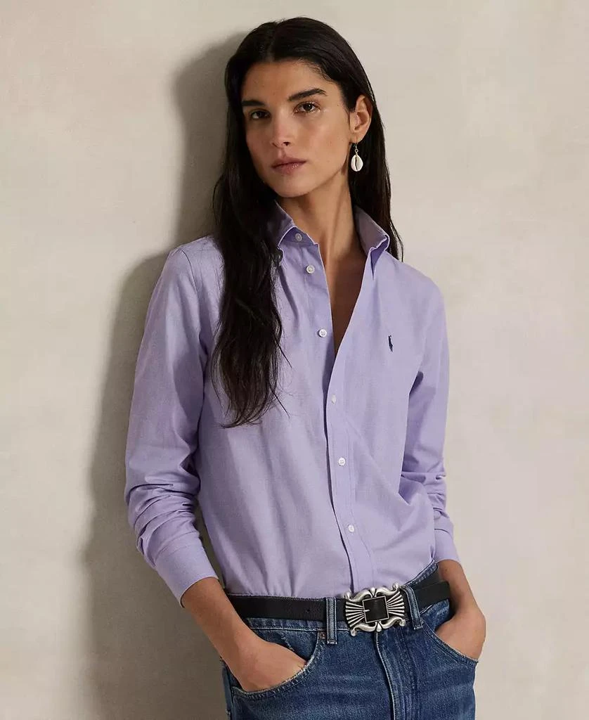 Ralph Lauren Women's Stretch Slim Fit Cotton Shirt 3