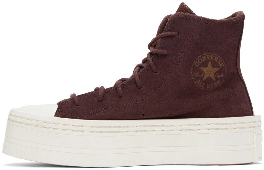 Converse Burgundy Chuck Taylor All Star Modern Lift Sneakers 3