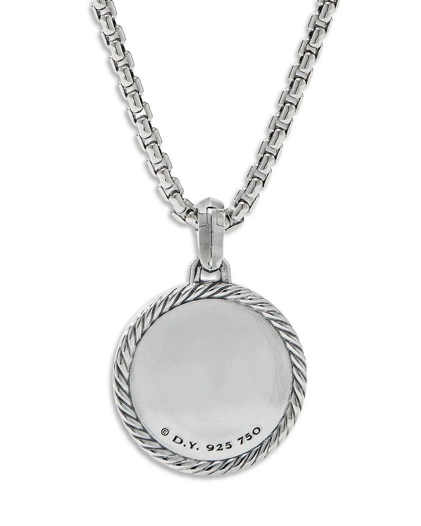 David Yurman 18K Yellow Gold & Sterling Silver Petrvs® Angel Cameo Pendant 2