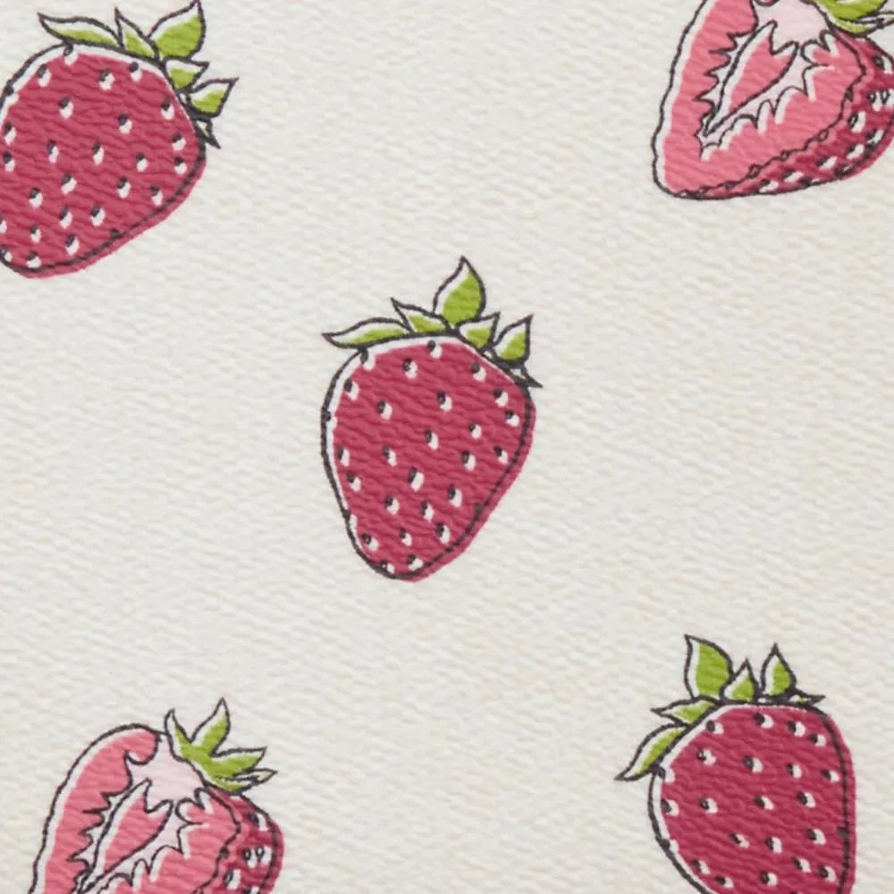Coach Notebook With Strawberry Print 3